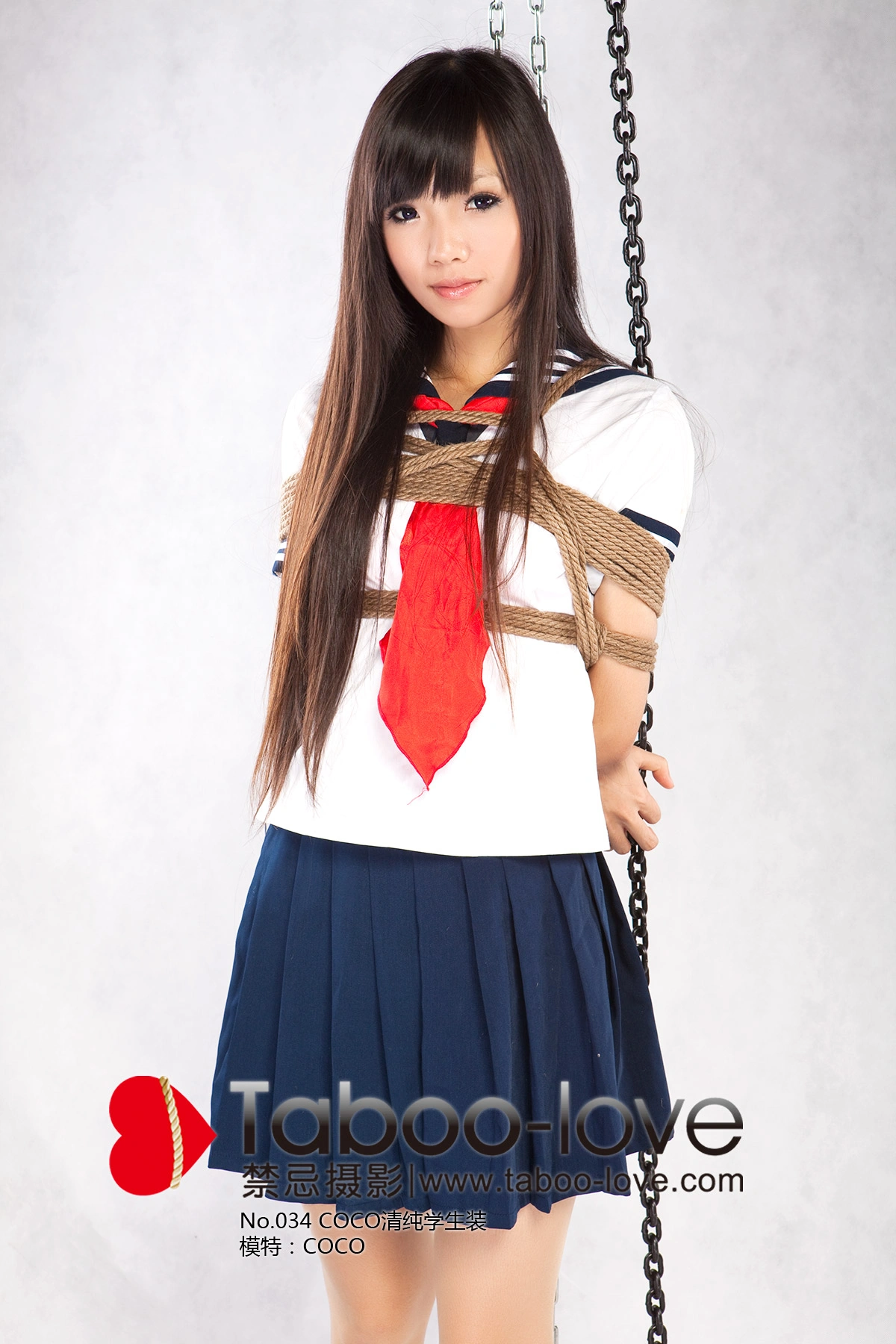 [禁忌摄影]Taboo-love NO.034 coco清纯学生装 1